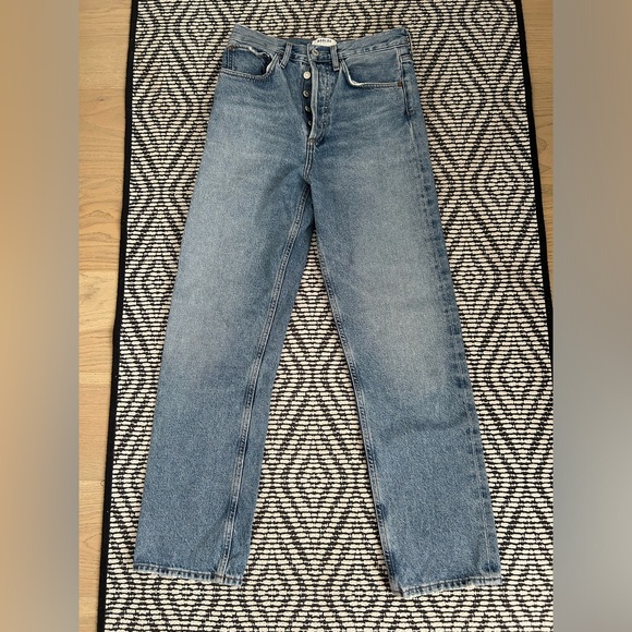 Agolde 90s Denim Jeans Size 25 - Picture 1 of 7